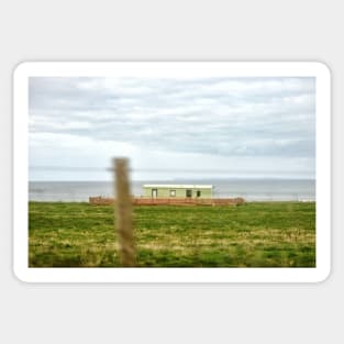 Coastal home along the A83 near Campbeltown Sticker